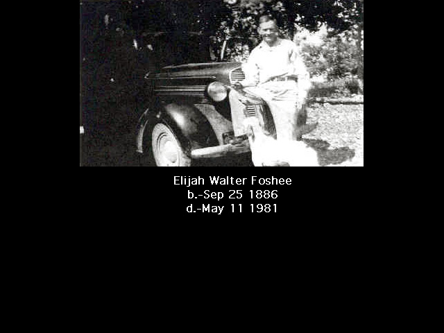 Elijah Walter Foshee(Date-)